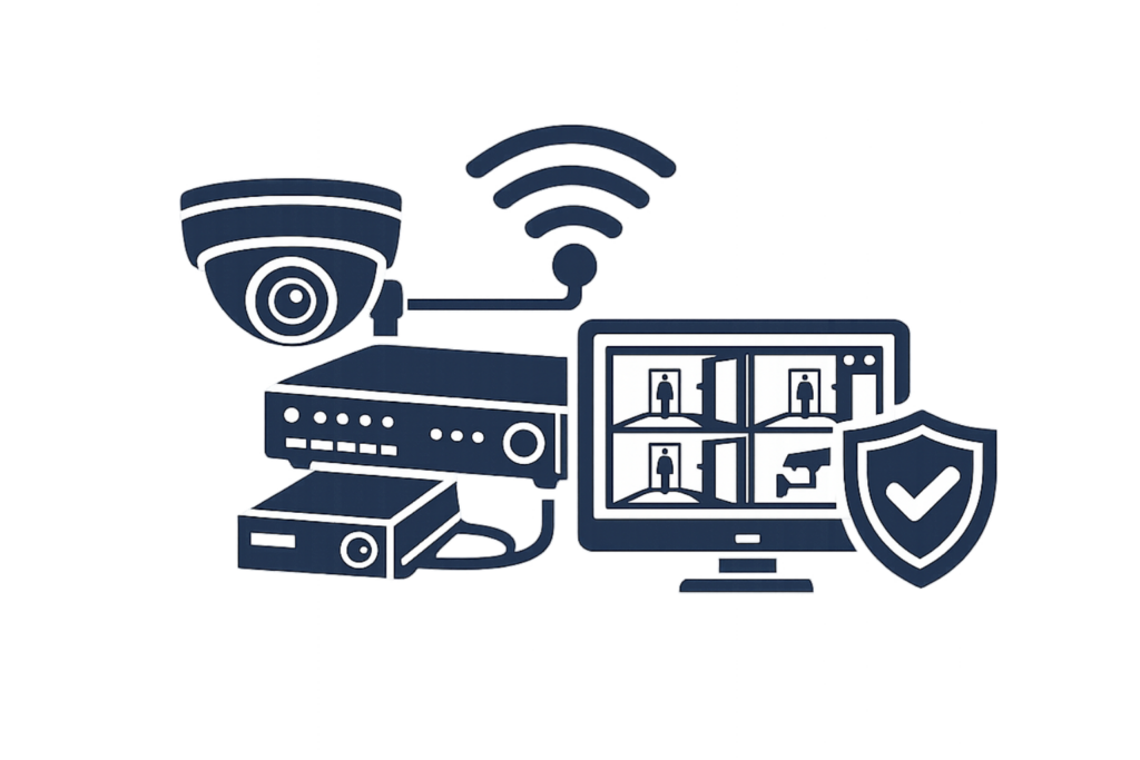 Icône vidéosurveillance – caméras IP & supervision multi-sites